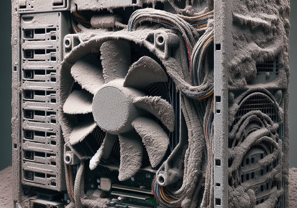 dust causes air flow problems