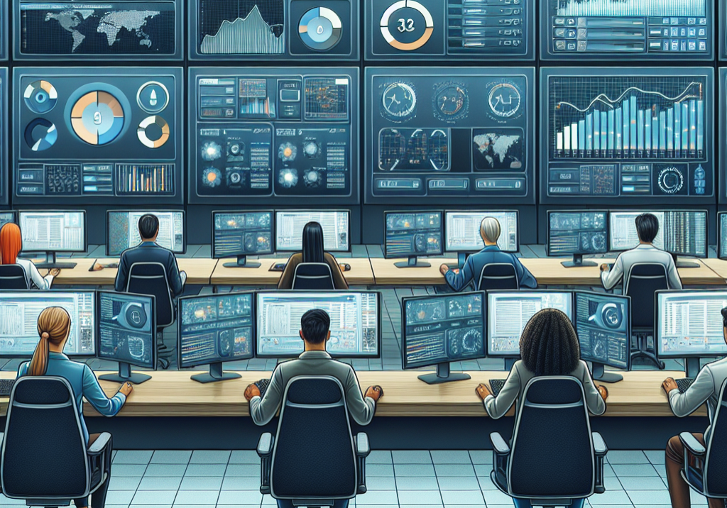 Network Team monitoring computer informations 